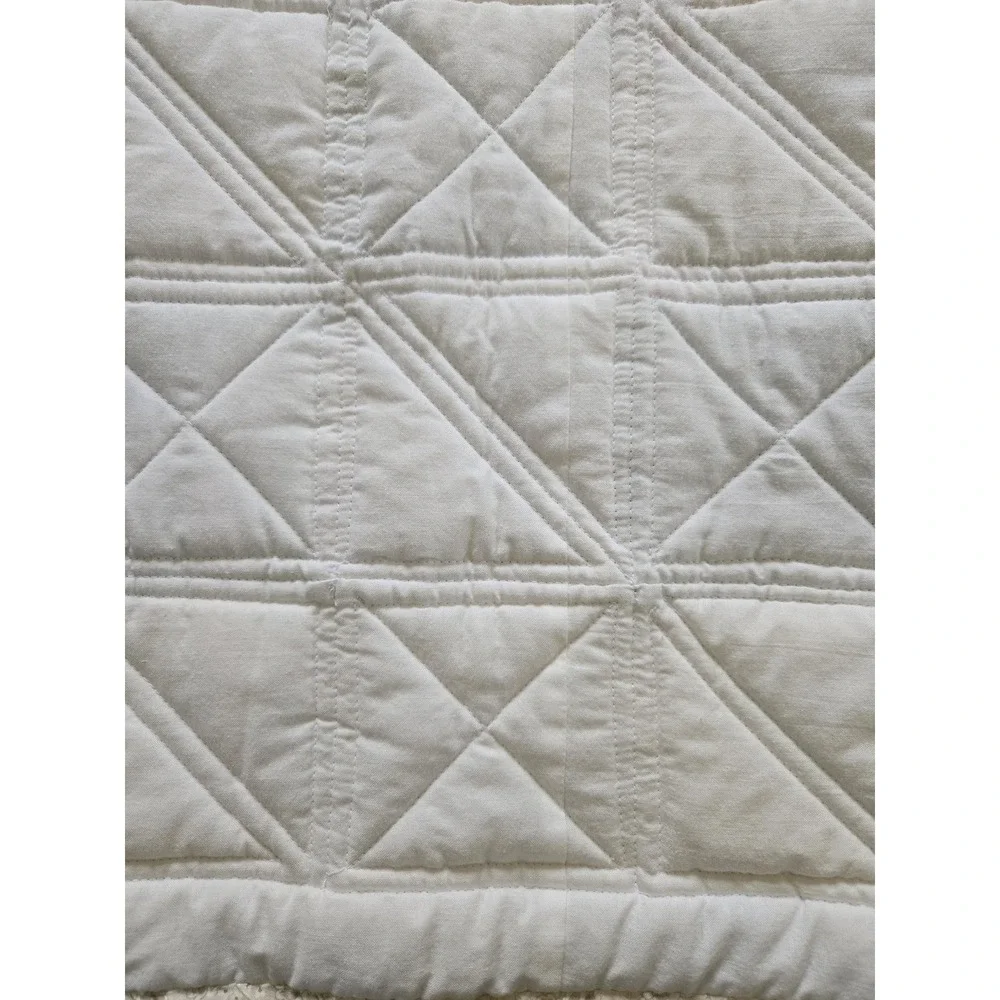 Mini Quilt Wall Hanging Baby Hand Made Stitched 38.5